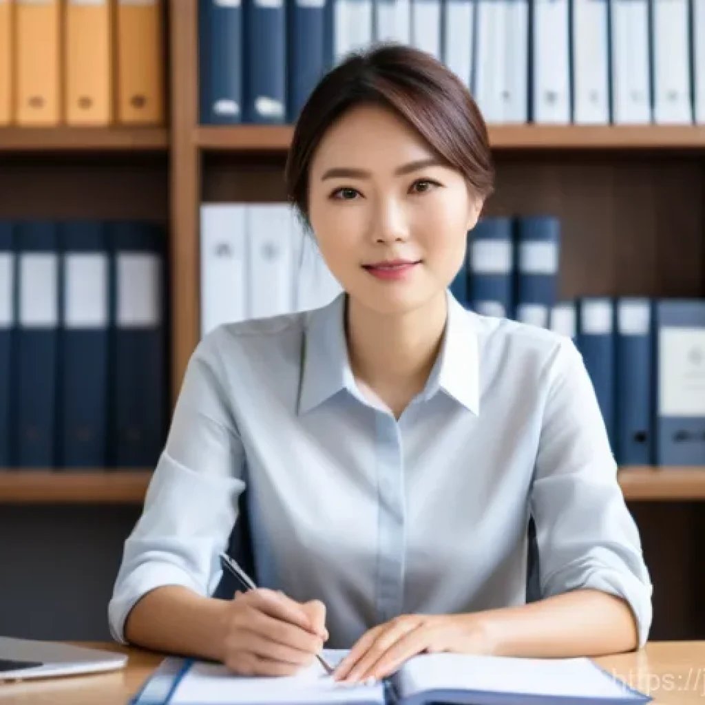 노무사로서의 직무 스트레스 관리 - **Prompt 1: "Focused and Organized Labor Attorney"**
A clear, realistic, and brightly lit image ...
