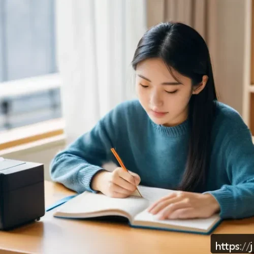 공인노무사 학습 전략 워크숍 - A modern Japanese study room scene focused on efficient time management for exam success: a young ad...