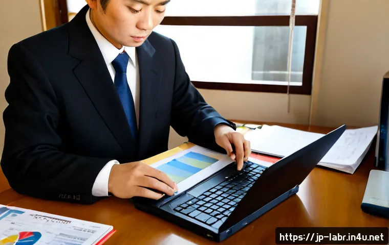 노무사 실기 시험 준비 방법 - Photorealistic Japanese professional preparing for a labor and employment consultant practical exam ...